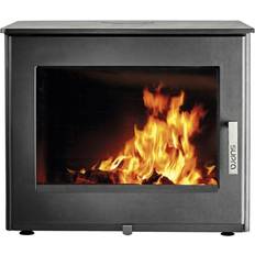 Cheminées Supra Poêle À Bois Udo Rabaisse En Fonte Noir 8,7kW 70 x 87 x 43,5 cm