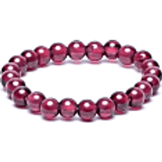 Ring Granat Elastisk 3 cm