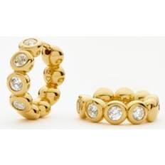 Missoma Earrings Missoma Tennis Hoops - Gold