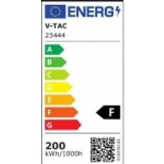 Ljuskällor V-TAC 200W Strålkastare Samsung Chip 1m Kabel