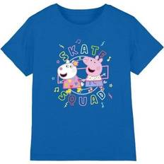 Peppa Pig Childrens Skate Squad Suzy Sheep T-Shirt - Royal Blue