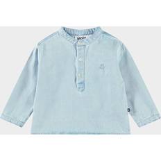 24-36M Skjortor Molo Skjorta - Enoz - Misty Denim