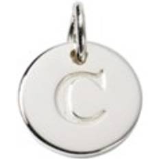 Syster P Berlocker & Hängen Syster P Hänge Beloved Mini Letter C - Silver