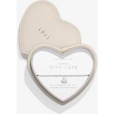 Joma Bracelets Joma Boxed With Love Heart Bracelet - Silver