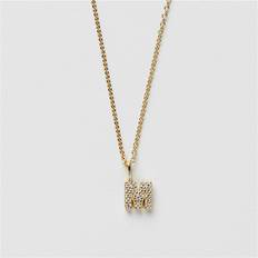 Safira Sparkle Bokstav Halsband