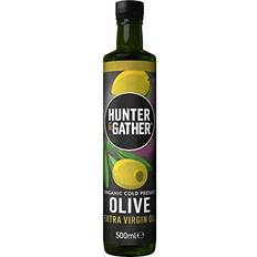Organic Oils & Vinegars Hunter & Gather Extra Virgin Olive Oil 500ml Organic Cold Pressed 50cl