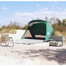 Camping & Friluftsliv vidaXL Strandtält 2-Personers Havsgrönt Vattentätt