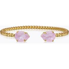 Swarovski-kristall Armband Caroline Svedbom Mini Drop Bracelet - Guld
