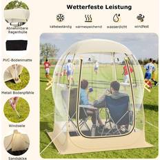 Sporttält För 1-2 Personer Pop-Up Tält Med Väderbeständig Kapell