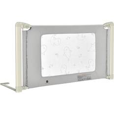 Sängskydd barn Barnrum Cwy 150 cm Sängledare Höjdjusterbart Sängskydd Grå