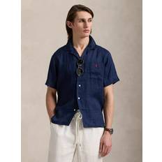 Polo Ralph Lauren Shirts Polo Ralph Lauren Icon Logo Short Sleeve Collar Shirt - Navy