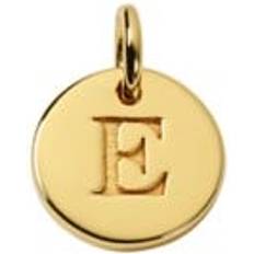Syster P Berlocker & Hängen Syster P Hänge Beloved Mini Letter E Smycken - Guld