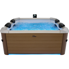 Mspa Hot Tub Oslo Amber With Wi-Fi Control And Cover