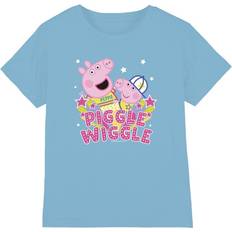 Childrens Piggle Wiggle T-Shirt - Light Blue