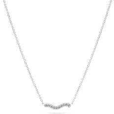 Sif Jakobs Necklaces Sif Jakobs Ellera Waves Cubic Zirconia Necklace