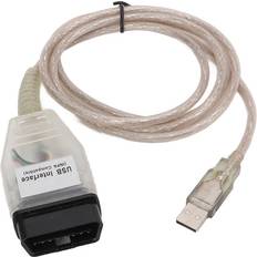Tomtop Jms K+DCAN OBD2 Scanning Diagnostic Tool USB Interface with CD Replacement