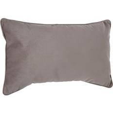 Coussin Lilou Effet Velours 30 x 50 cm Taupe