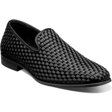 Swenson Weave Smoking Shoes - Black
