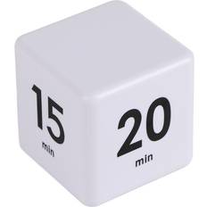 Tomtop Jms Cube Preset Timer for 15/20/30/60 Minute White Kitchen Timer