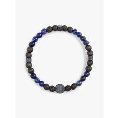 Tommy Hilfiger Blue Bracelets Tommy Hilfiger Monogram Lapis Bead Bracelet - Blue