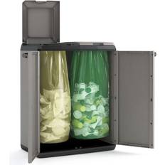 Keter KIS Pattumiera Differenziata con Ante Frontali 68 x 39 x 85 cm