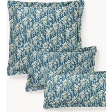 Baumwollsatin Kopfkissenbezug Leticia Blumen Print