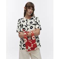 Tasker Marimekko Knitted Mini Tote Unikko - Red