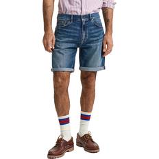 Gant Women Shorts Gant Men Regular Fit Jean Shorts - 34