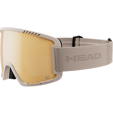 Head Contex Pro 5K Goggles Gold Sand Large