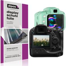 Panasonic lumix dc g9 ii Dipos Schutzfolie Klar für Panasonic Lumix DC-G9 II