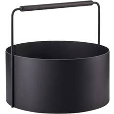 Brennholzkörbe Blomus Ashi Brennholz Korb L Schwarz Eiche