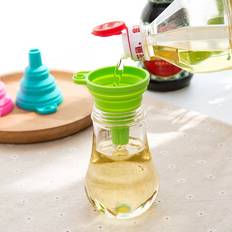 Trattar Grandado Silicone Folding Food Grade Telescopic Long Neck Funnel