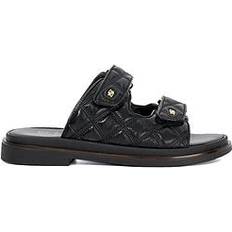 Dune London Black Sandals Dune London Lottais Leather Sandals - Black