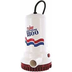 Bilge Pumps Rule 110 Volt Automatic Utility Pumps 8 in 92 Cord 1.800 GPh 110V AC Marine A53S