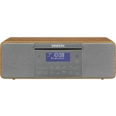 Sangean Radioapparater Sangean DDR-47BT Boombox Brun