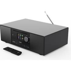 Majority Quadriga Internet Radio Music System DAB+/FM Stereo Svart