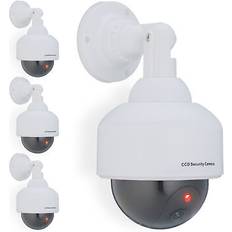 Surveillance Cameras Relaxdays Dummy Camera Fake Security Flashing LED Light