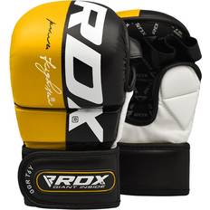 RDX T6 MMA Grappling Handskar Gul Small
