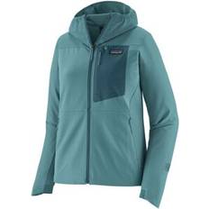 Patagonia Womens R1 Crossstrata Hoody - Blue