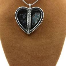 Akvamarin Halsband Necklace - Sapphire/Raw Aquamarine