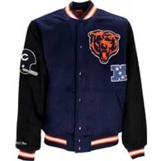 American Football Jackets & Sweaters Mitchell & Ness Bomber Jackets Male Blue M Chicago Bears Legacy Varsity Jacket