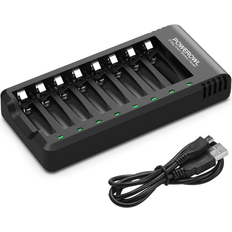 Powerowl 8 Bay AA AAA Battery Charger