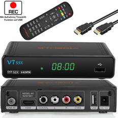 GTMedia V7S5X Digital 1080P SAT Receiver DVB-S2/S2X Satellite Set Top Box H.265