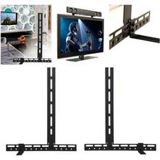 Unho Adjustable Soundbar Bracket Mount Below TV Vesa
