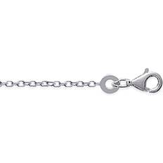 Chevilles Chaine Forçat 1,3mm Argent