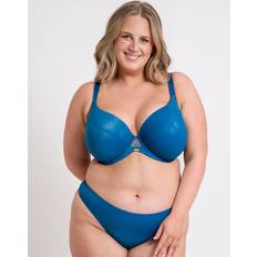 Blue Bras Curvy Kate Lush Full Plunge Bra - Peacock Blue