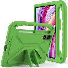 Eiderwood Xiaomi Redmi Pad Pro Børne Cover m Håndtag Grøn