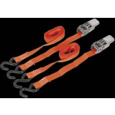 Bungee Cords & Ratchet Straps Sealey Ratchet Straps 25mm x 4m Polyester Webbing 500kg