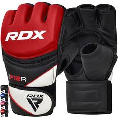 Leather Gloves RDX MMA Gloves for Grappling Martial Arts