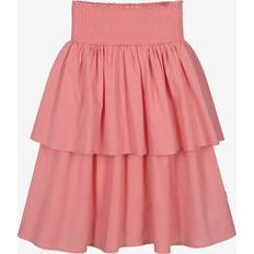 24-36M Skirts Children's Clothing Molo Girls Tiered Cotton Skirt - Pink
